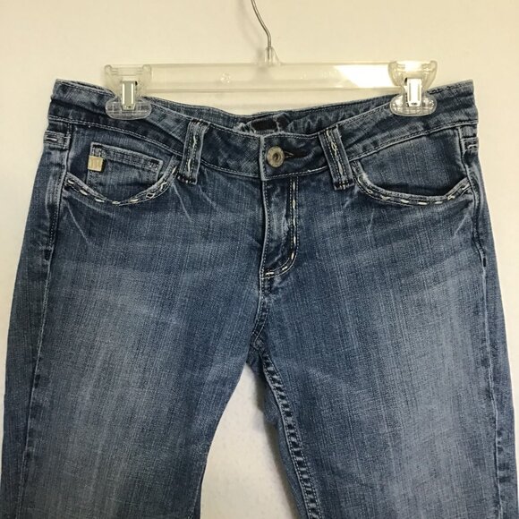 Miss Me Y2K Low Rise Boot Cut Jeans Size 30 - Picture 2 of 13